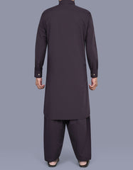 Plum Plain Kameez Shalwar