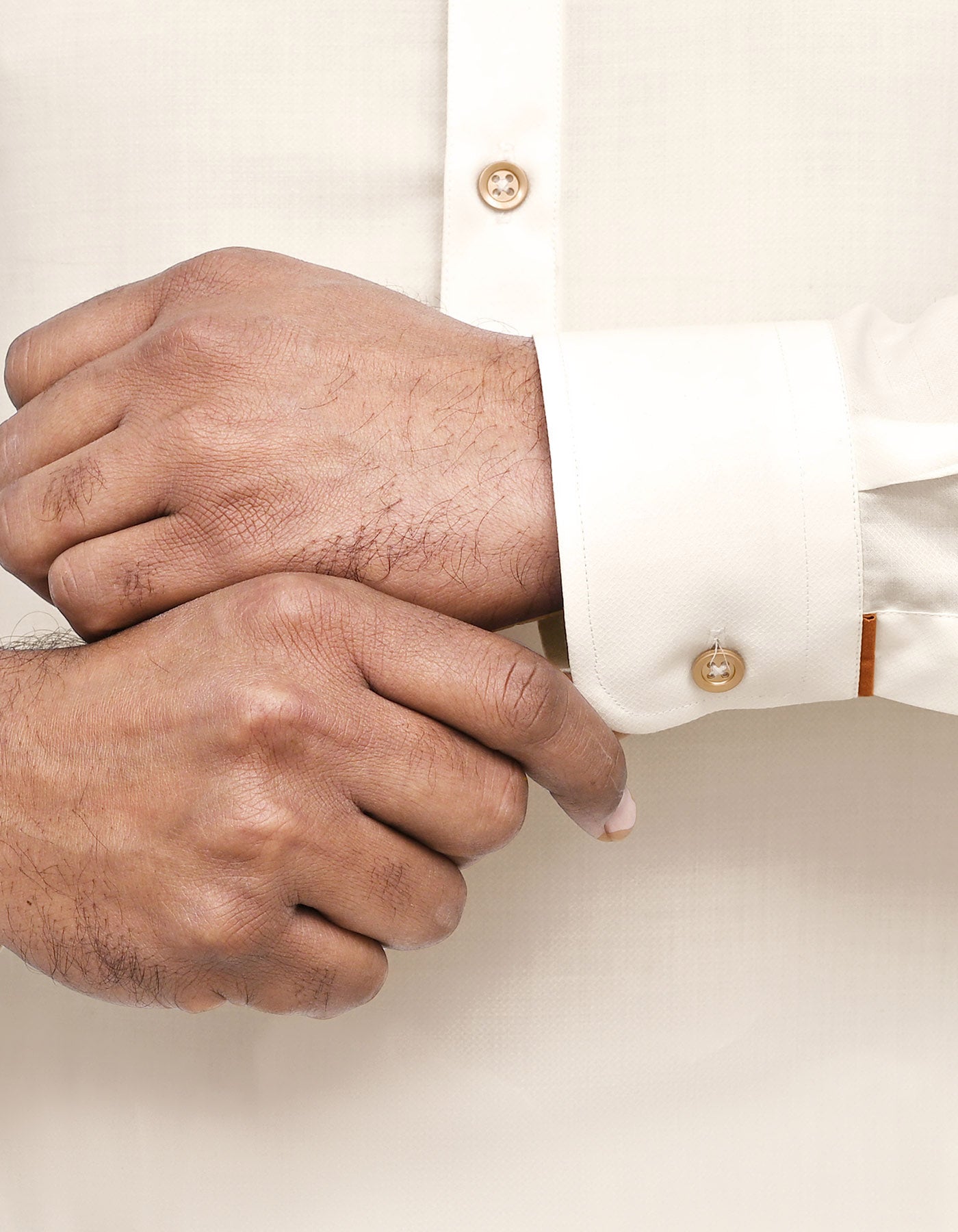 Cream Texture Kameez Shalwar KS2609R-M