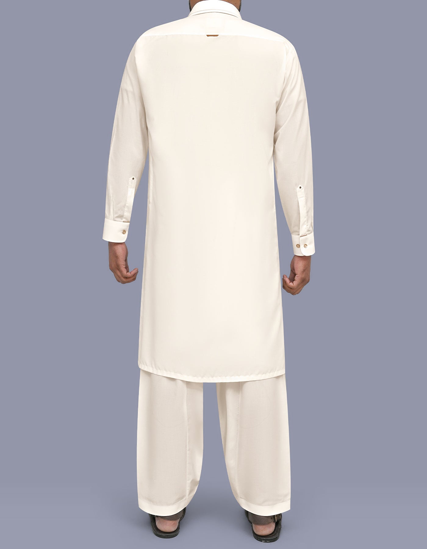 Cream Texture Kameez Shalwar KS2609R-L
