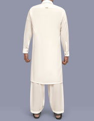 Cream Texture Kameez Shalwar KS2609R-L