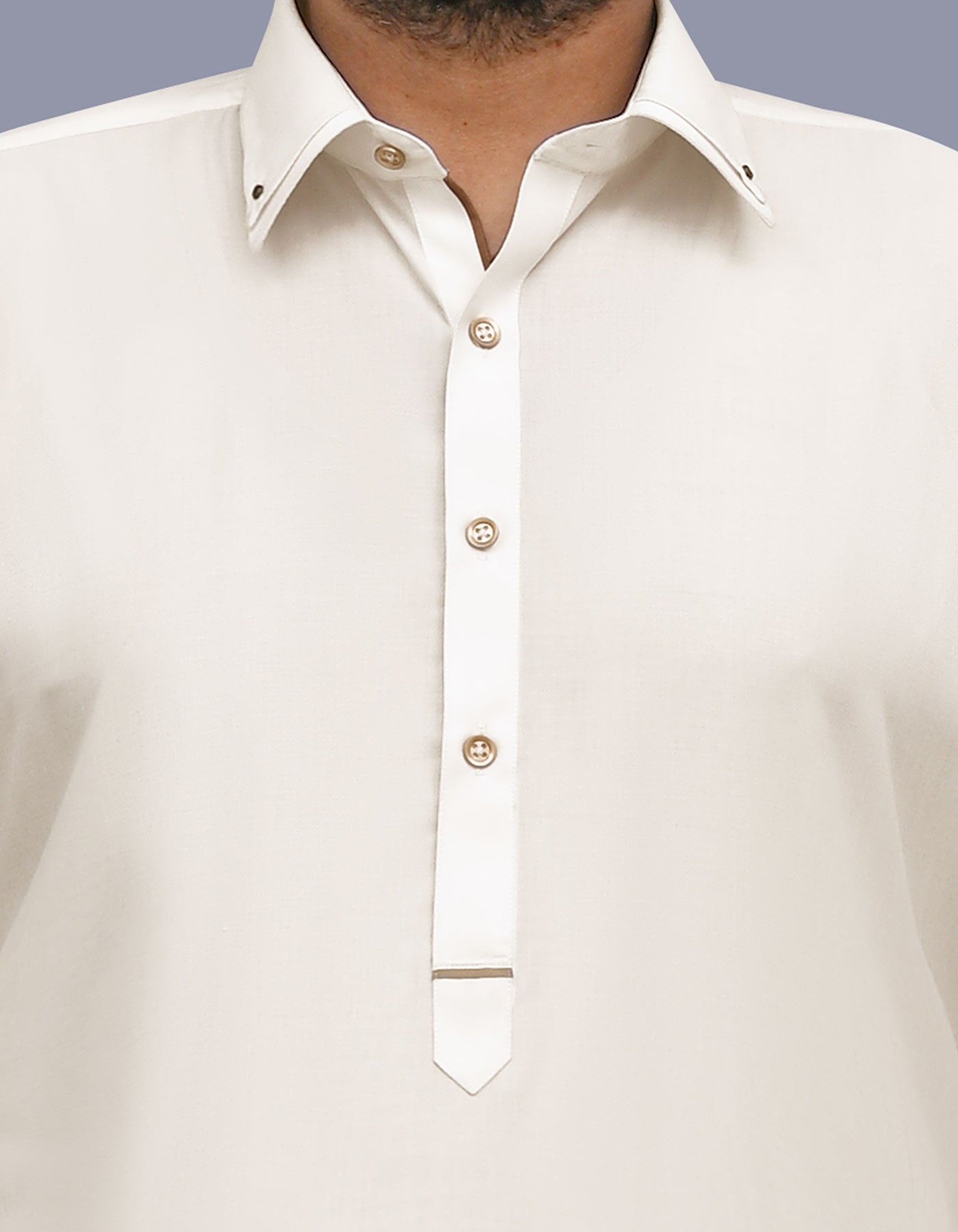 Cream Texture Kameez Shalwar KS2609R-S