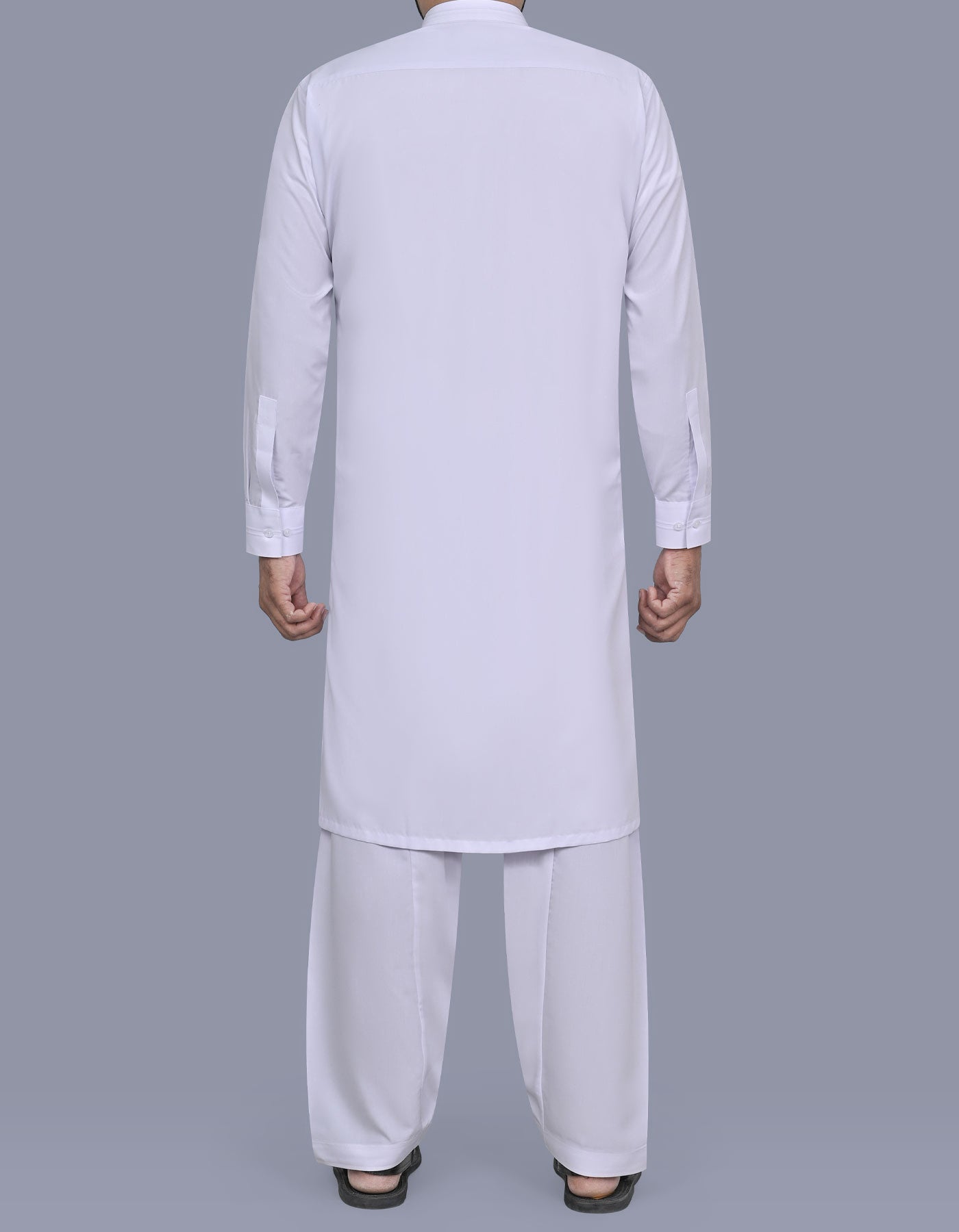 White Plain Kameez Shalwar KS26104R-L
