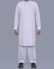 White Plain Kameez Shalwar KS26104R-XS