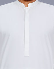 Off White Plain Kameez Shalwar KS26105R-S