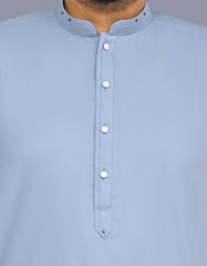 Silver Plain Kameez Shalwar KS26108R-S