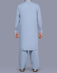 Silver Plain Kameez Shalwar KS26108S-L