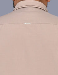 Beige Texture Kameez Shalwar KS2610S-XL
