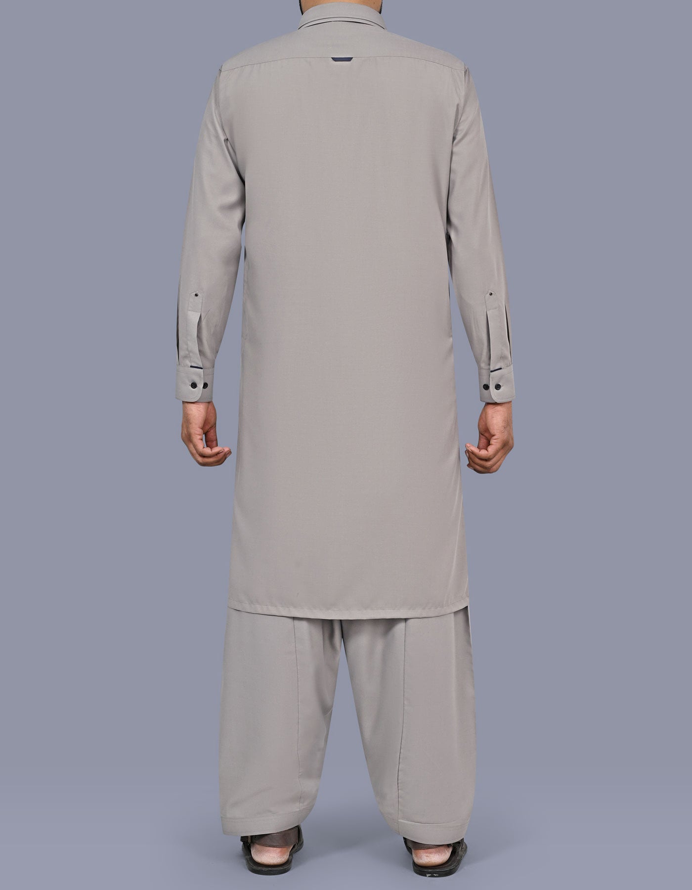 Gun Metalic Texture Kameez Shalwar