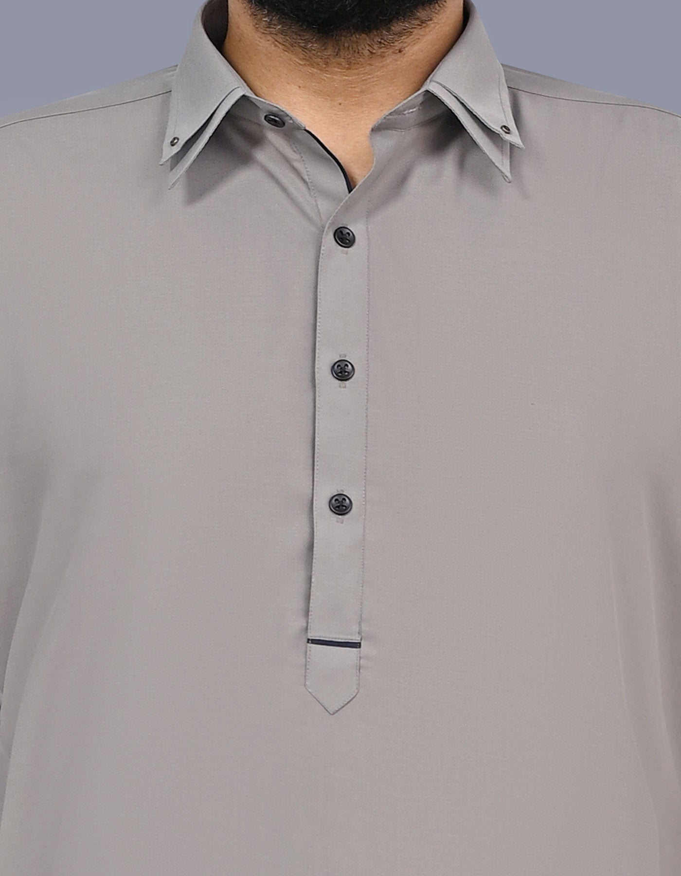Gun Metalic Texture Kameez Shalwar KS2611R-S