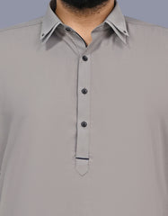 Gun Metalic Texture Kameez Shalwar KS2611R-S