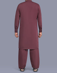 Maroon Texture Kameez Shalwar KS26132R-XL