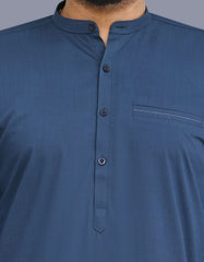 Blue Texture Kameez Shalwar KS26133R-S