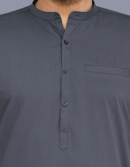 Charcoal Texture Kameez Shalwar KS26134R-S
