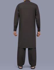 Olive Stripe Kameez Shalwar KS26137R-L