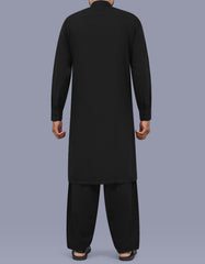 Black Stripe Kameez Shalwar KS26138R-L