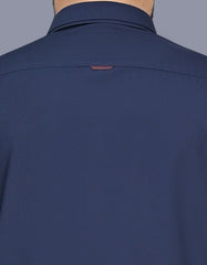 Navy Texture Kameez Shalwar KS2613R-XL