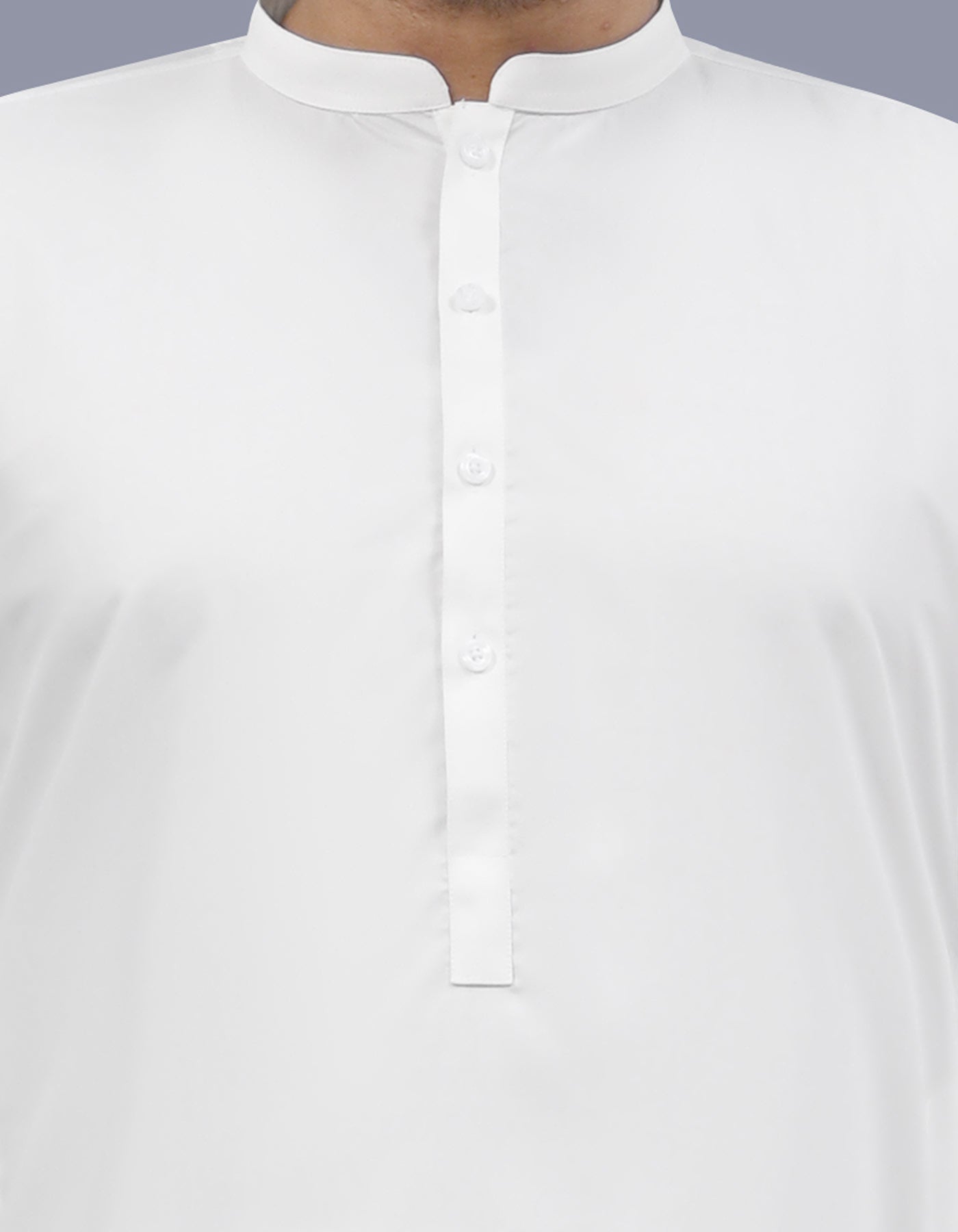 Off White Plain Kameez Shalwar KS26145S-S
