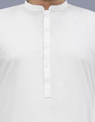 Off White Plain Kameez Shalwar KS26145S-S