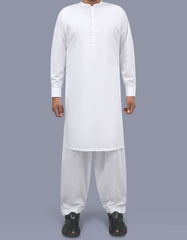 White Plain Kameez Shalwar KS26146R-XS