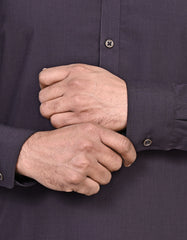 Plum Plain Kameez Shalwar KS2614S-M