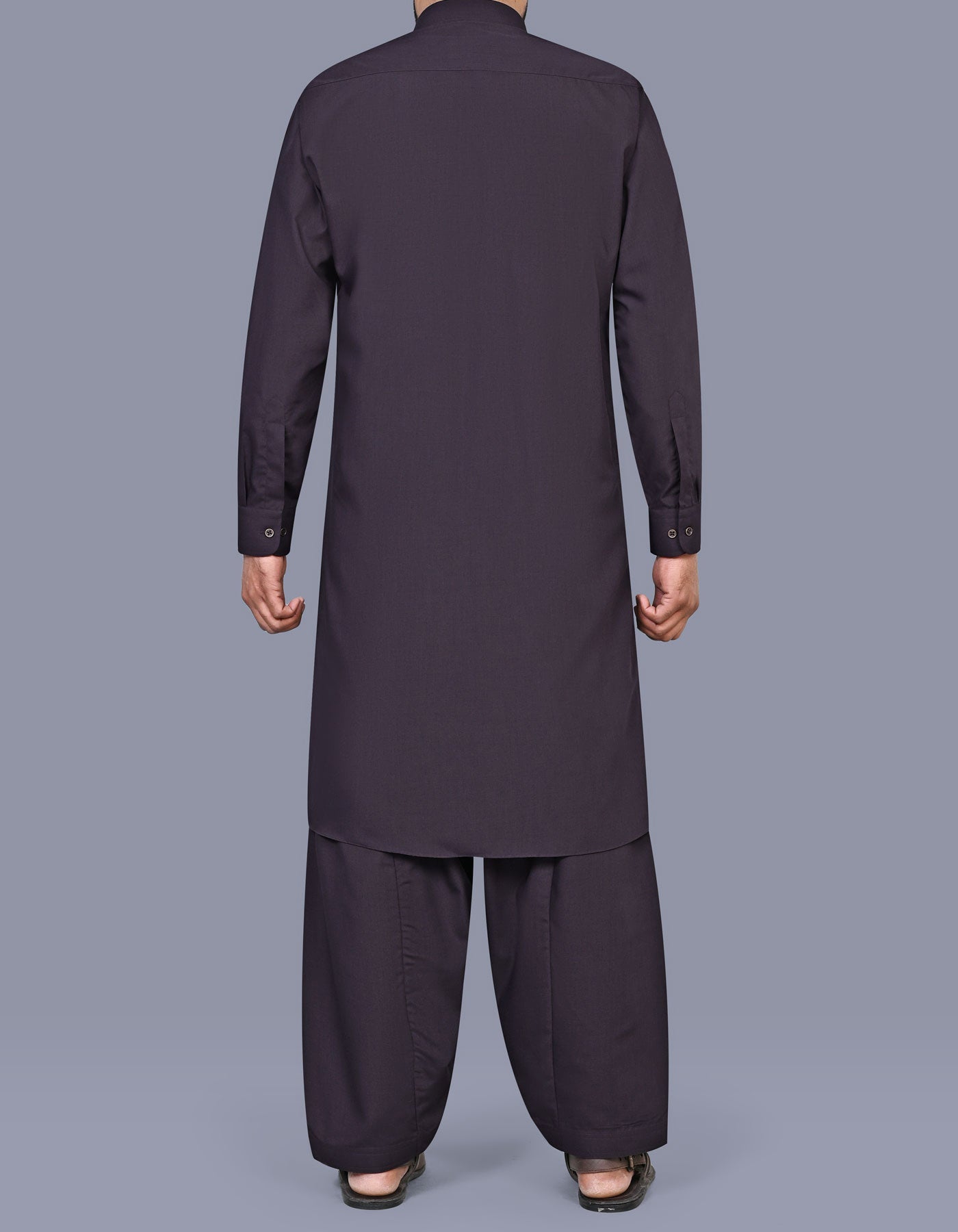 Plum Plain Kameez Shalwar KS2614S-L
