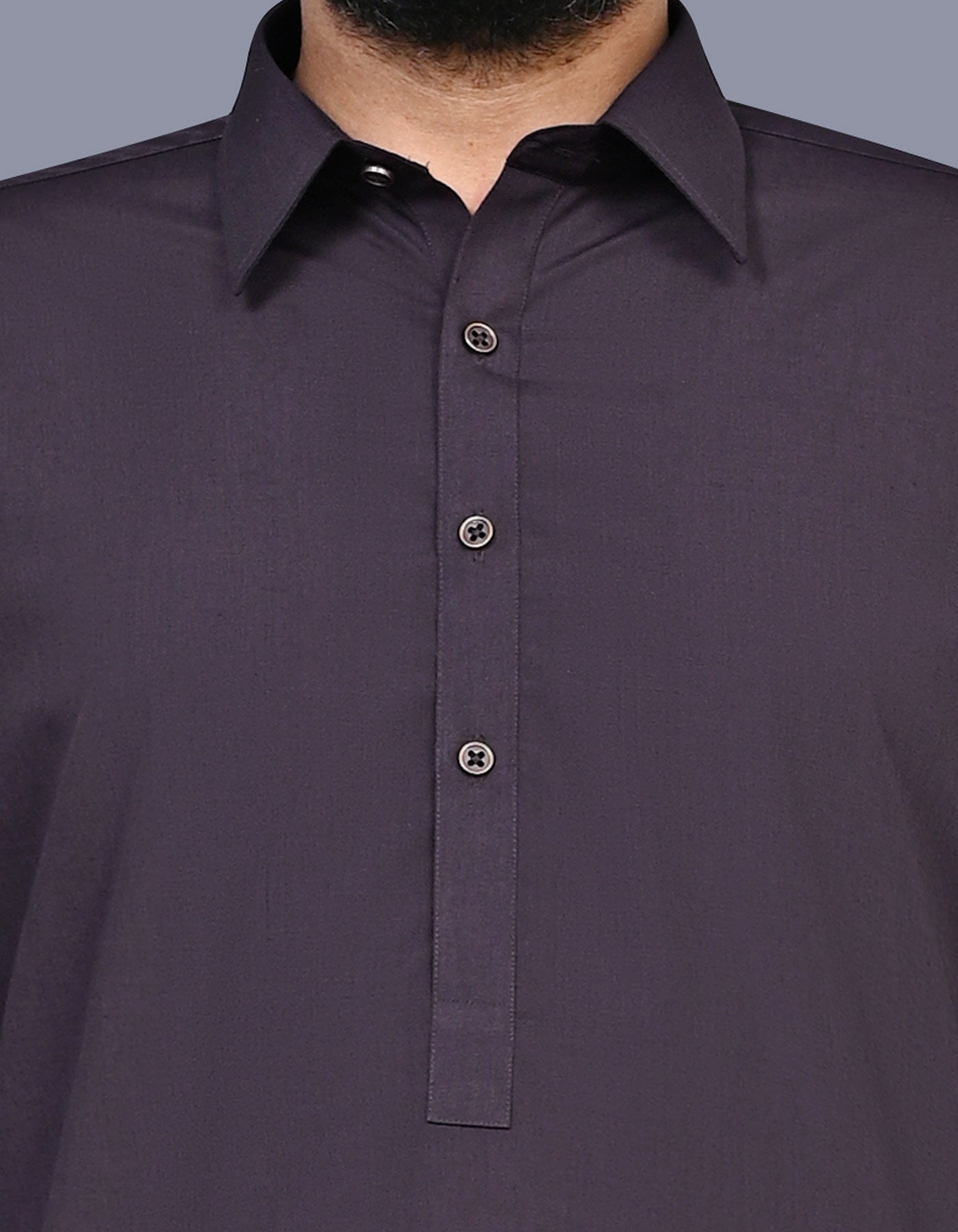 Plum Plain Kameez Shalwar KS2614S-S