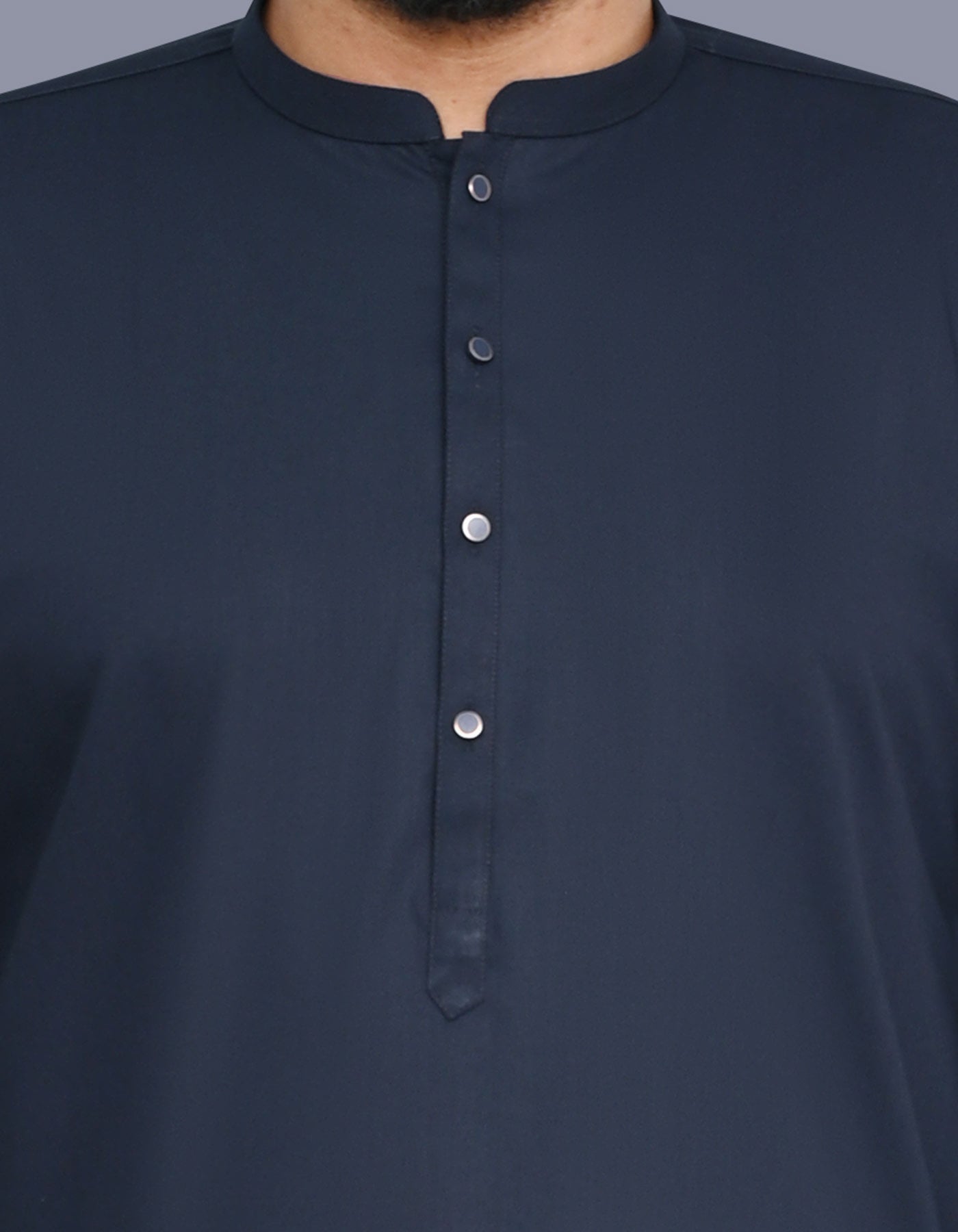 D Navy Plain Kameez Shalwar KS26157R-S