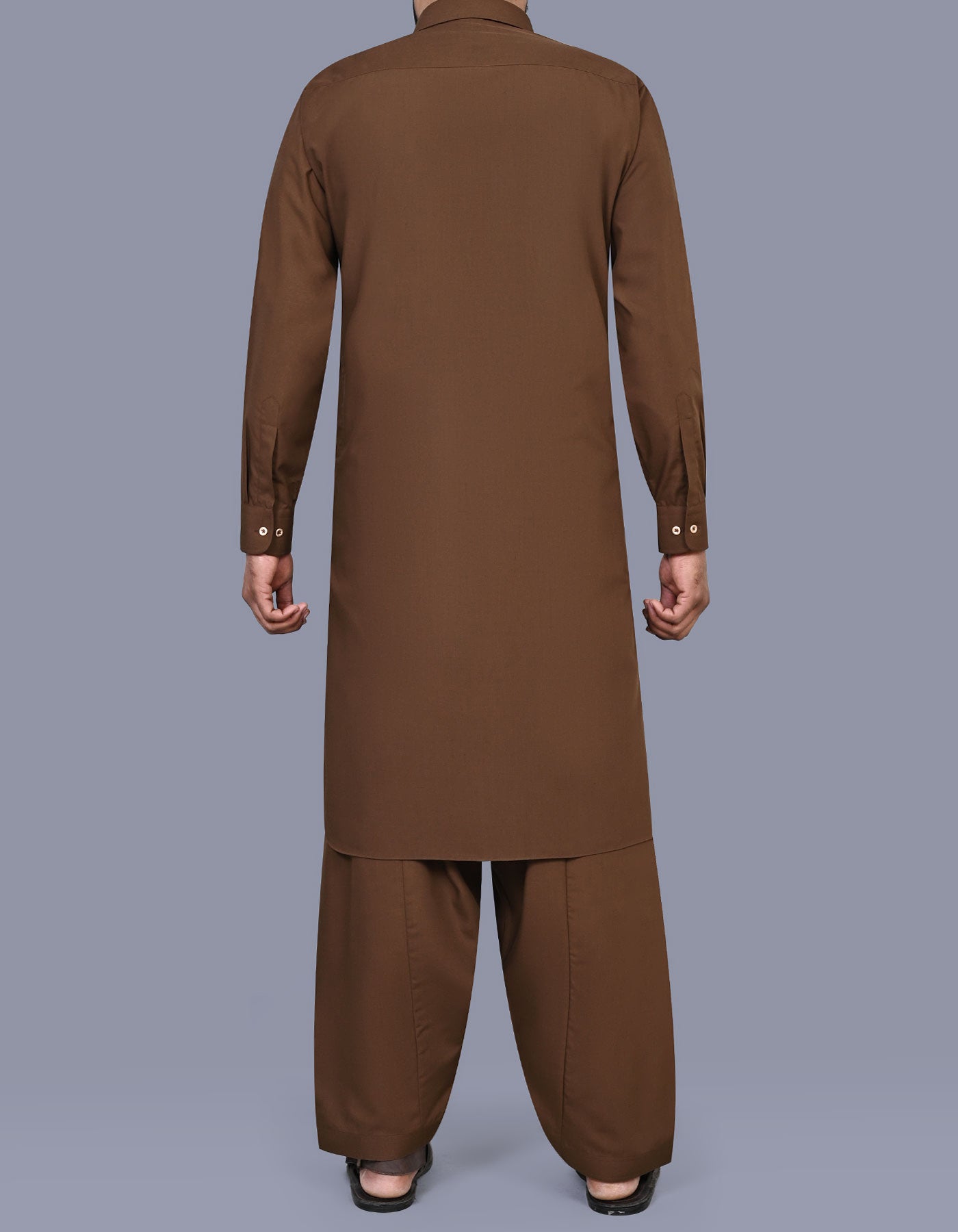 Camel Plain Kameez Shalwar KS2615S-L