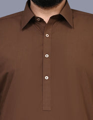 Camel Plain Kameez Shalwar KS2615S-S