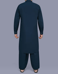 Blue Plain Kameez Shalwar KS2617S-L