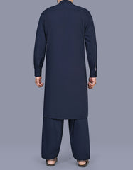 Navy Plain Kameez Shalwar KS2620R-XL