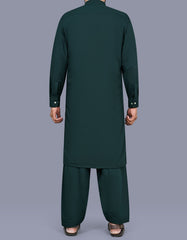 Teal Plain Kameez Shalwar KS2625R-L