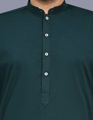 Teal Plain Kameez Shalwar KS2625S-S