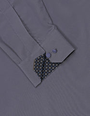 Grey Plain Kameez Shalwar KS2626R-L