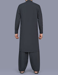 Charcoal Plain Kameez Shalwar KS2628S-XL