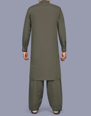 Mehndi Plain Kameez Shalwar KS2630R-XL