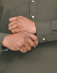 Mehndi Plain Kameez Shalwar KS2630S-M