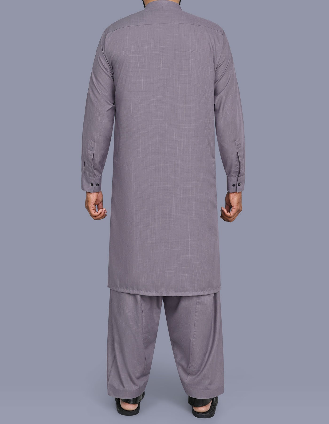 Grey Texture Kameez Shalwar KS2640R-L