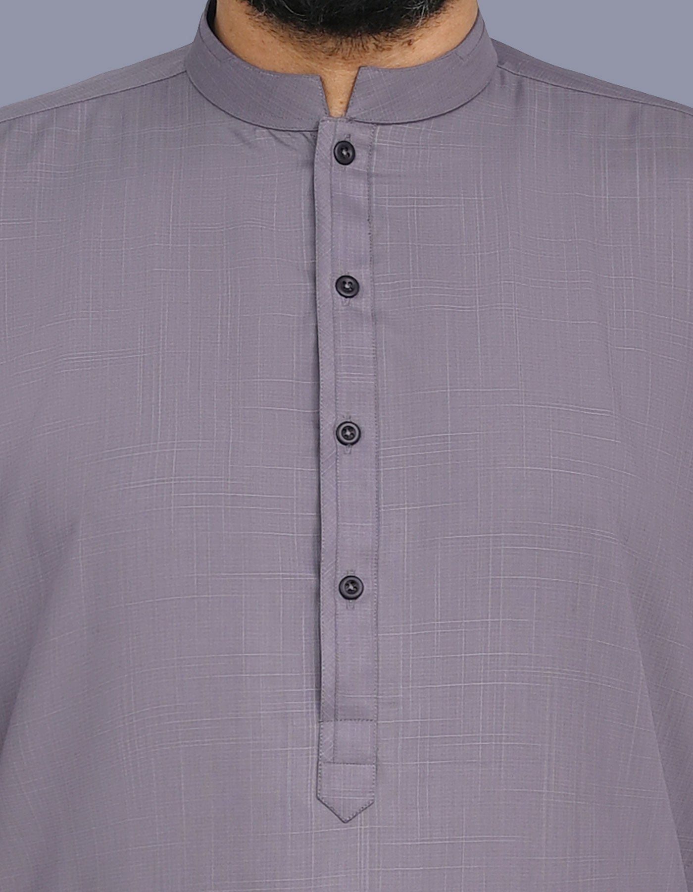 Grey Texture Kameez Shalwar KS2640R-S
