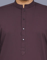 Maroon Texture Kameez Shalwar KS2644R-S