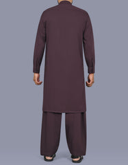 Maroon Texture Kameez Shalwar KS2644S-L