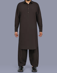 Chocolate Plain Kameez Shalwar KS2663S-XS