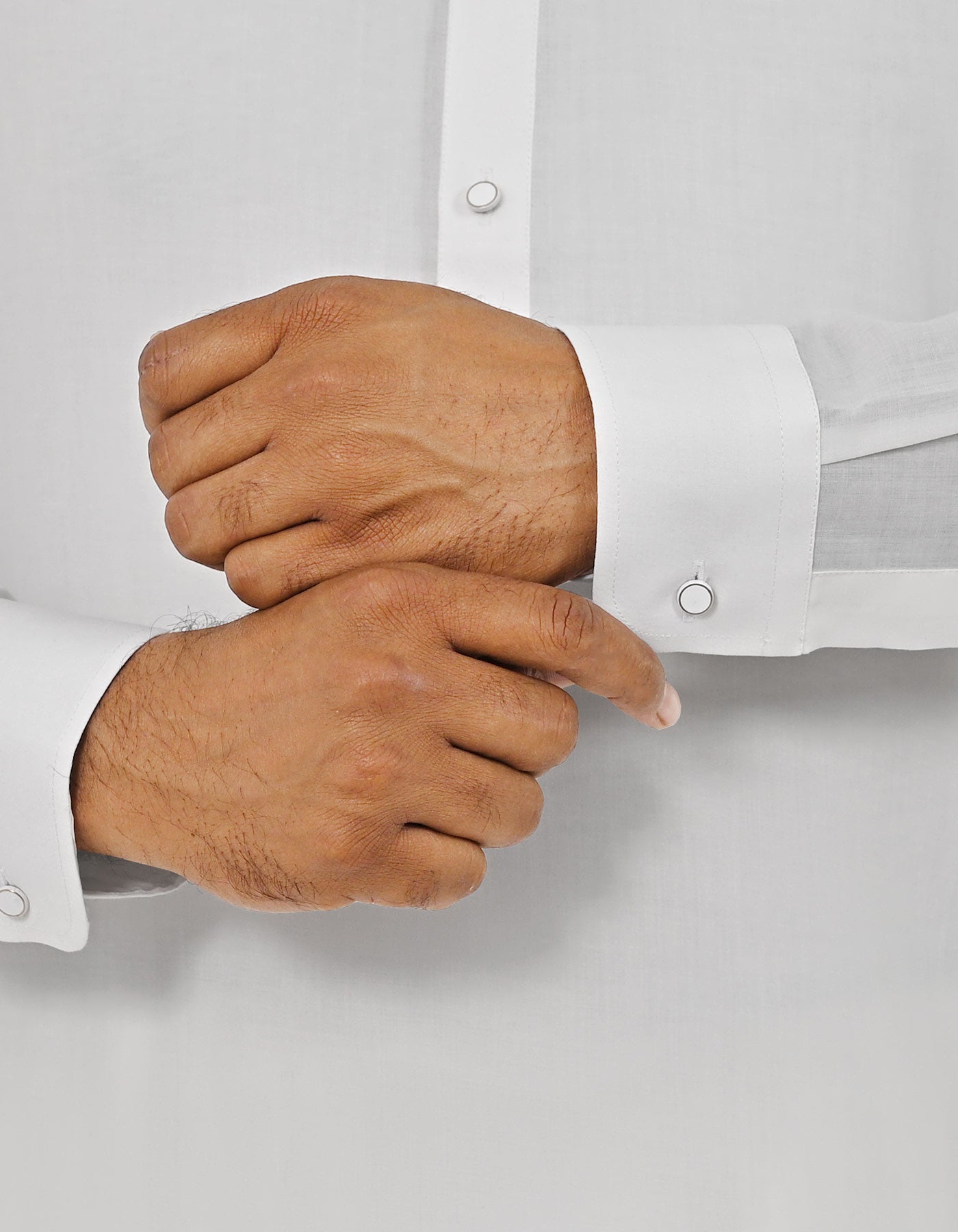 White Plain Kameez Shalwar KS2667R-M