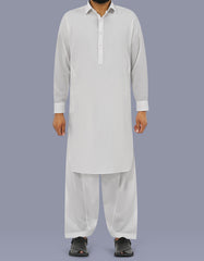 White Plain Kameez Shalwar KS2667R-XS