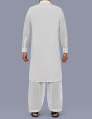 White Plain Kameez Shalwar KS2667S-L