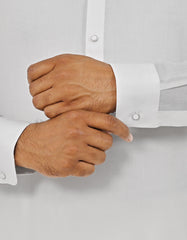 White Plain Kameez Shalwar KS2667S-M