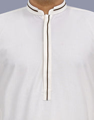 Off White Texture Kameez Shalwar KS2670S-S