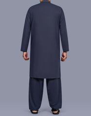 Navy Plain Kameez Shalwar KS2674S-L