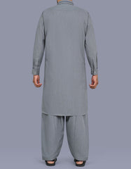 Grey Texture Kameez Shalwar KS2675S-L
