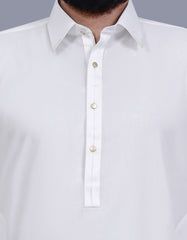White Plain Kameez Shalwar KS2688S-S